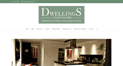 Desktop Screenshot of dwellings.co.uk